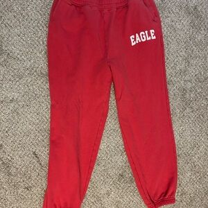 Red Sweatpants